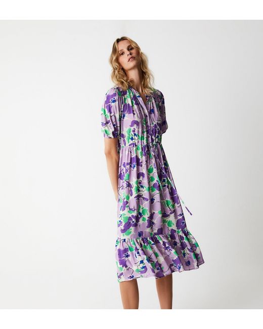 Women's Blue Madelyn Midi Dress