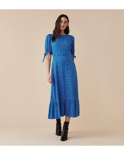 Finery London Blue Ruby Midi Dress