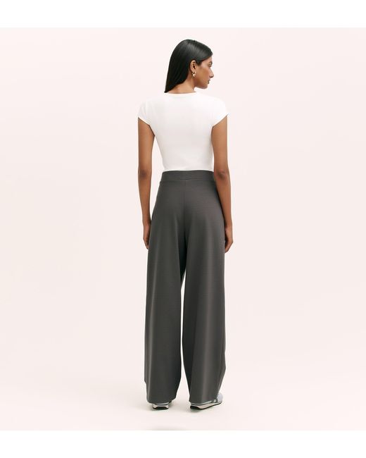 Finery London Multicolor Kenzie Ponte Jersey Wide Leg Trousers