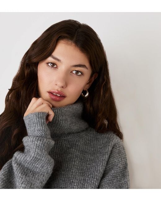 Finery London Gray Tillie Roll Neck Jumper