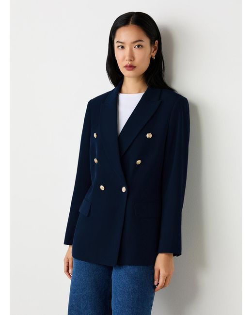 Finery London Blue Orla Tailored Blazer