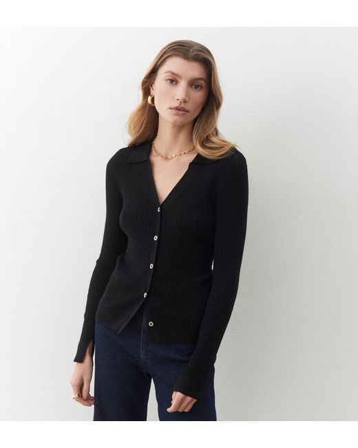 Women's Black Lile Knit Jumper