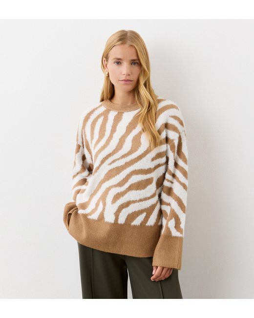 Finery London Natural Tully Knitted Jumper