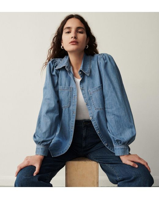 Women's Blue Lizzy Shirt