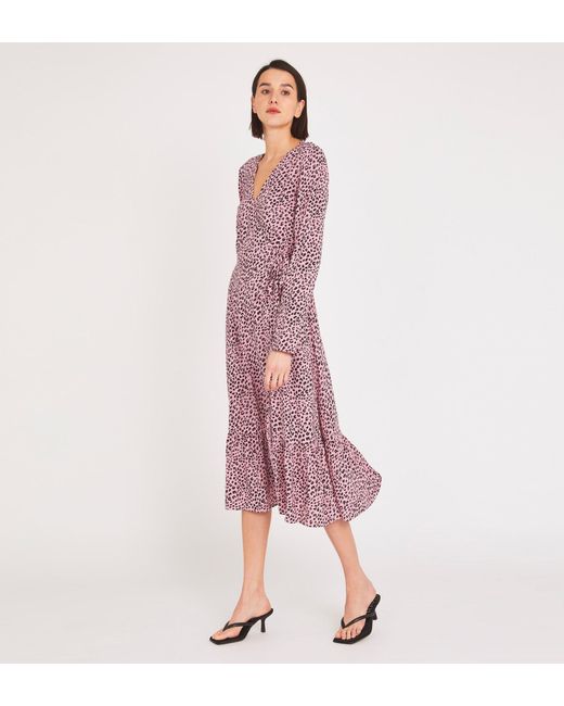 Women's Pink Imani Midi Dress