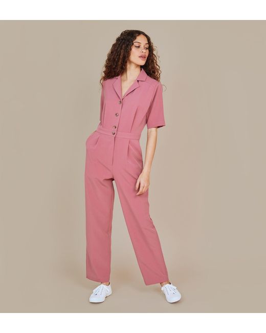 Women's Pink Rohini Jumpsuit