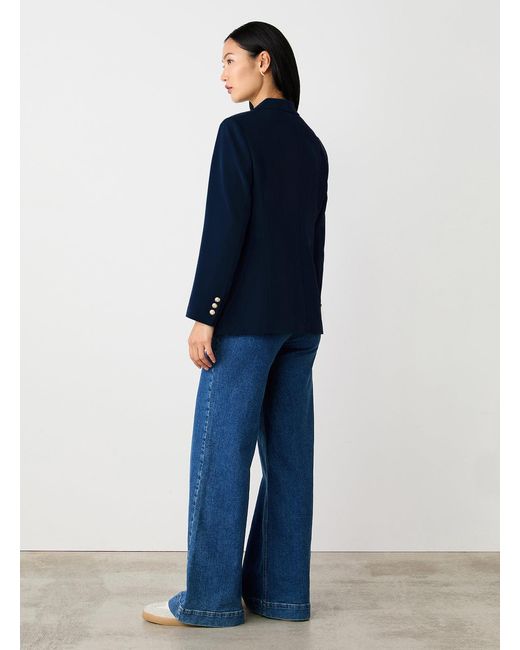 Finery London Blue Orla Tailored Blazer