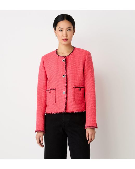 Finery London Red Polly Jacket