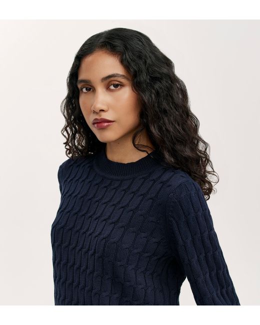 Finery London Blue Frida Knitted Jumper