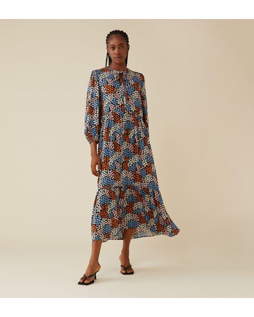 Finery London Multicolor Eliora Midi Dress
