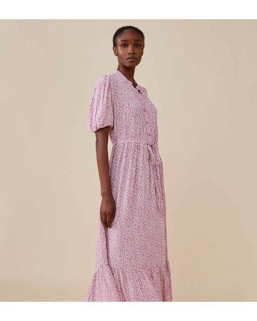 Women's Pink Madelyn Midi Dress