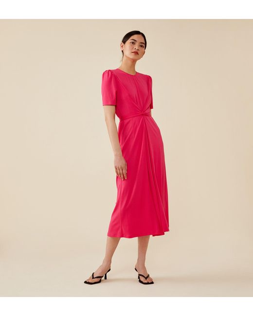 Women's Pink Otto Midi Dress