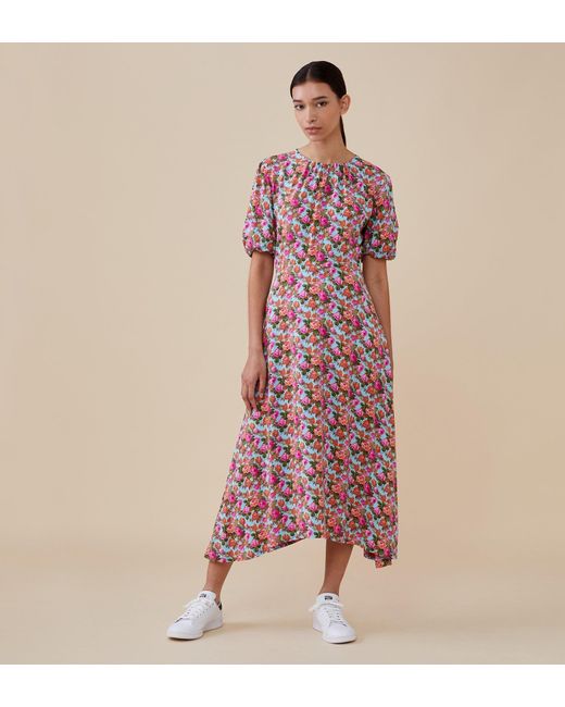 Women's Pink Kayla Midi Dress