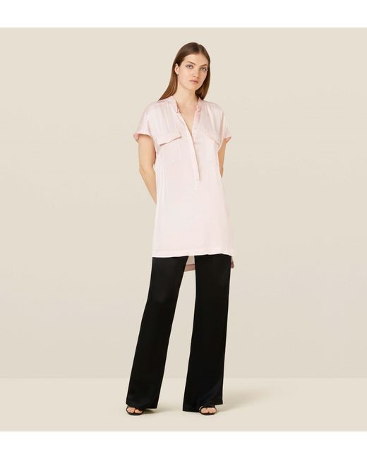 Finery London Natural Renee Tunic Top