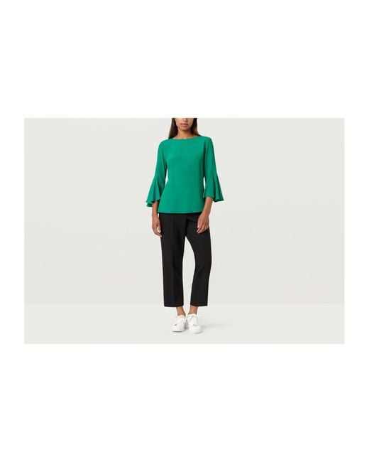 Women's Blue Begonia Top