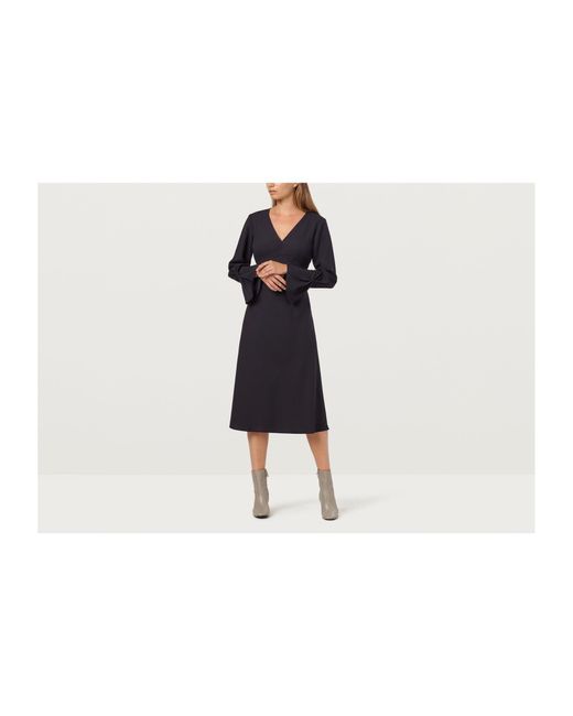 Finery London Blue Lykke Dress