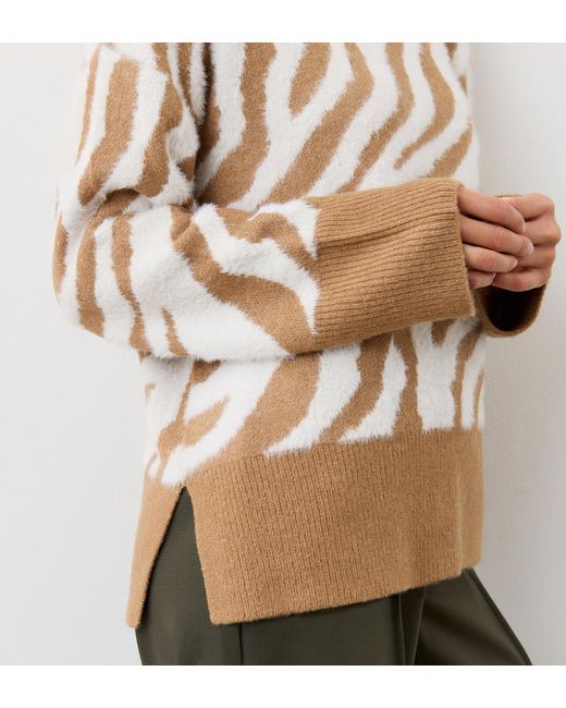 Finery London Natural Tully Knitted Jumper
