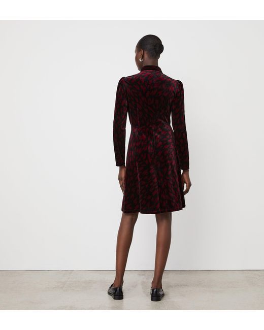 Finery London Red Capri Knee Length Dress