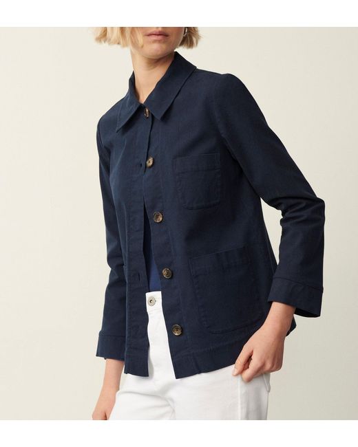 Finery UK Blue Grayson Jacket