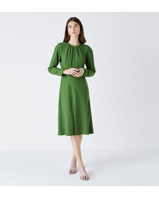 Finery London Green Rozelle Dress
