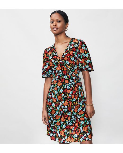 Finery London Multicolor Kristen Knee Length Dress