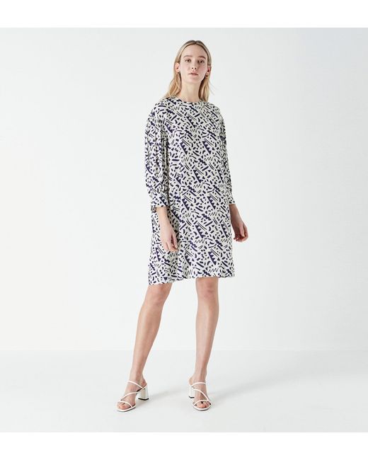 Finery London Blue Hazel Dress