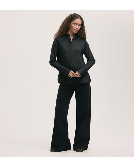 Finery London Black Dillon Cotton Shirt