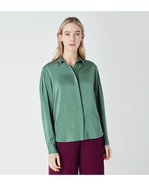 Women's Green Leon Shirt