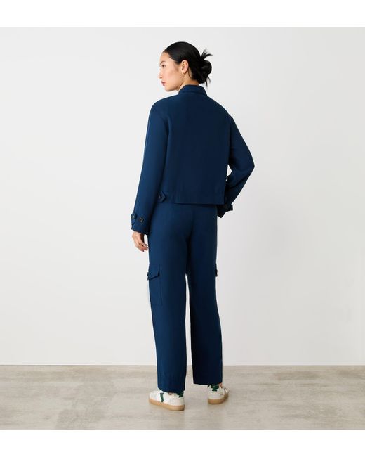 Finery UK Blue Alexa Utility Jacket