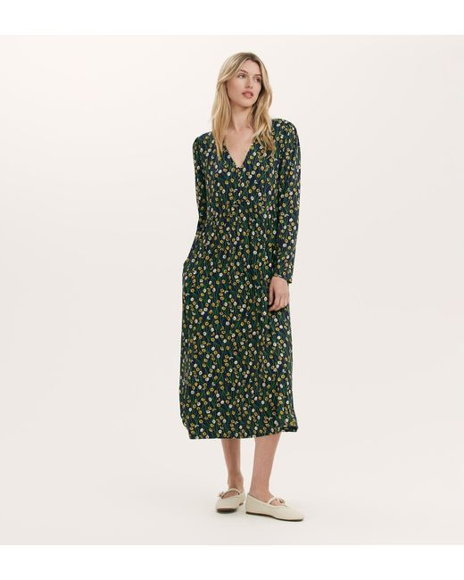 Finery London Green Madelyn Midi Dress
