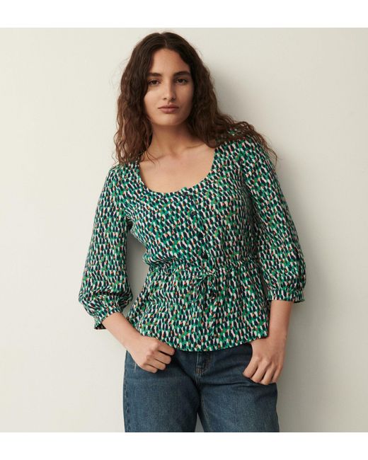 Women's Green Carrie Dash Top