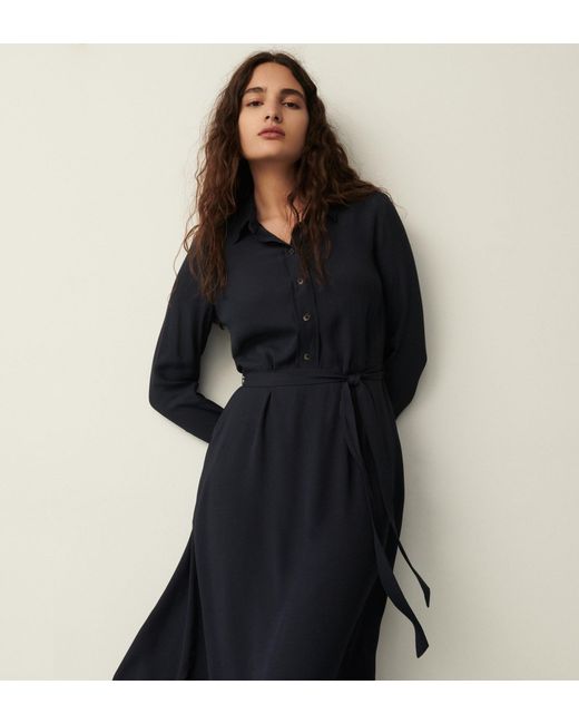 Finery London Black Vanessa Midi Dress