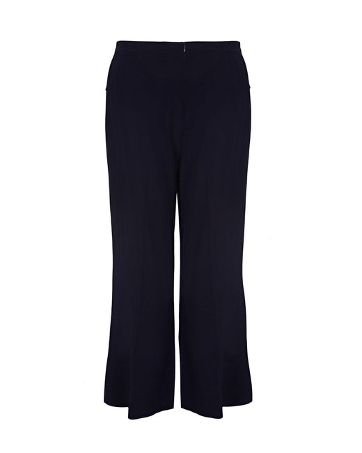 Women's Blue Lilie Cropped Trousers
