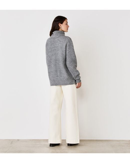 Finery London Gray Tillie Roll Neck Jumper