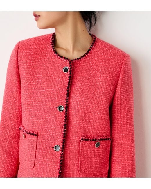 Finery London Red Polly Jacket