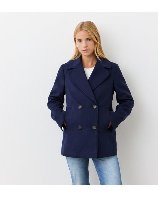 Finery UK Blue Gemma Double Breasted Jacket