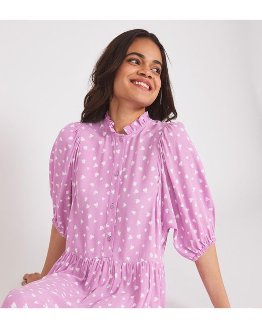 Women's Pink Kyra Midi Dress
