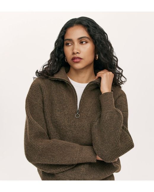 Finery London Green Maddy Knitted Jumper