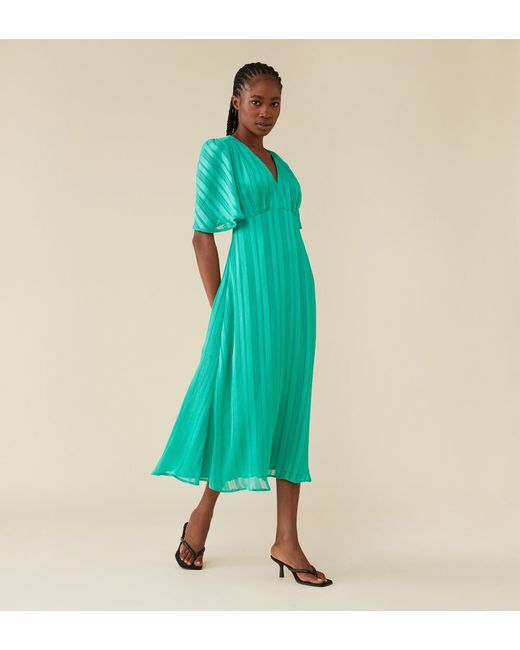 Women's Green Carolina Midi Dress
