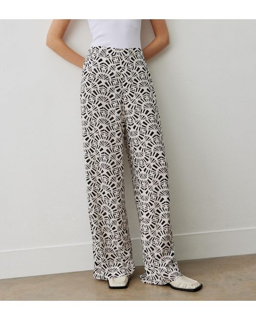 Finery London Gray Nat Trousers
