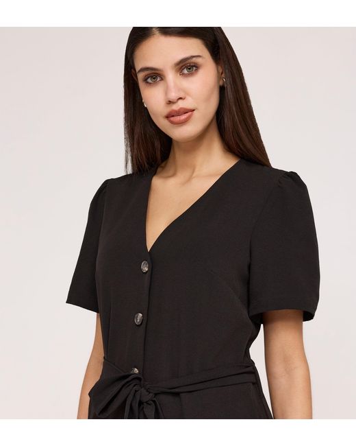 Finery London Black Uma Crepe Jumpsuit