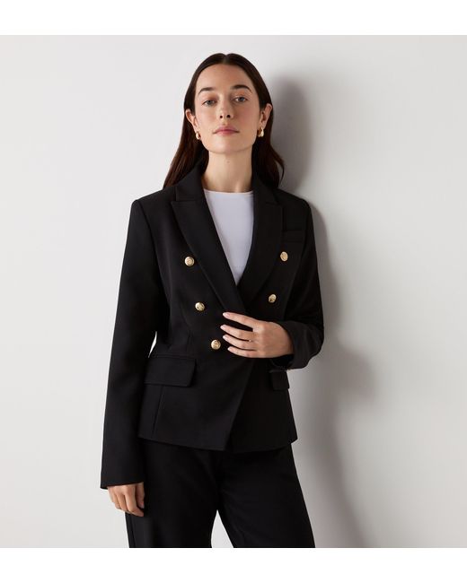 Finery London Black Lydia Blazer