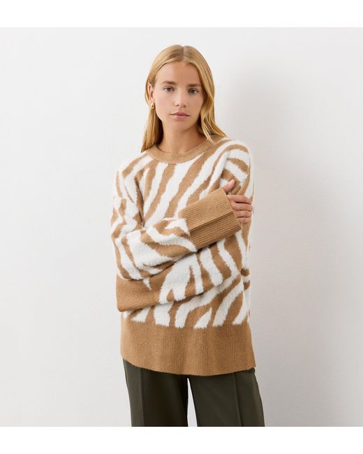 Finery London Natural Tully Knitted Jumper