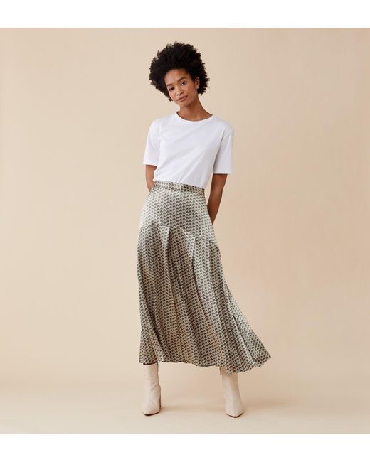 Women's Natural Jocelyn Geoprint Skirt