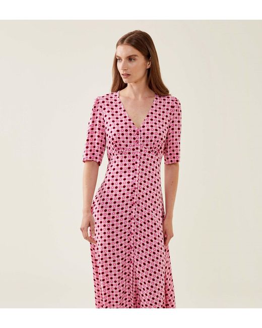 Women's Pink Camilla Midi Dress