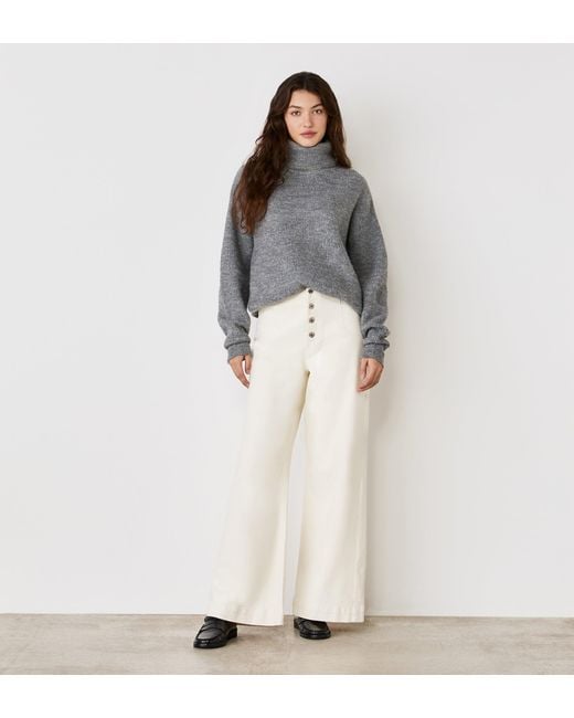 Finery London Gray Tillie Roll Neck Jumper
