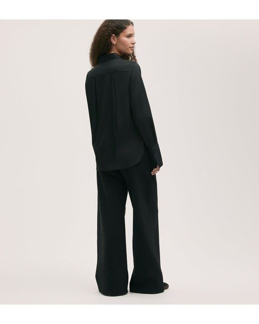Finery London Black Dillon Cotton Shirt
