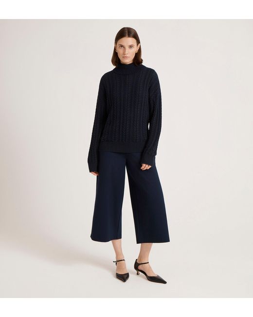 Finery London Blue Viviana Knitted Jumper