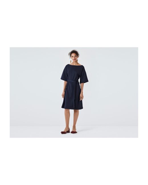 Finery London Blue Hatcliffe Dress
