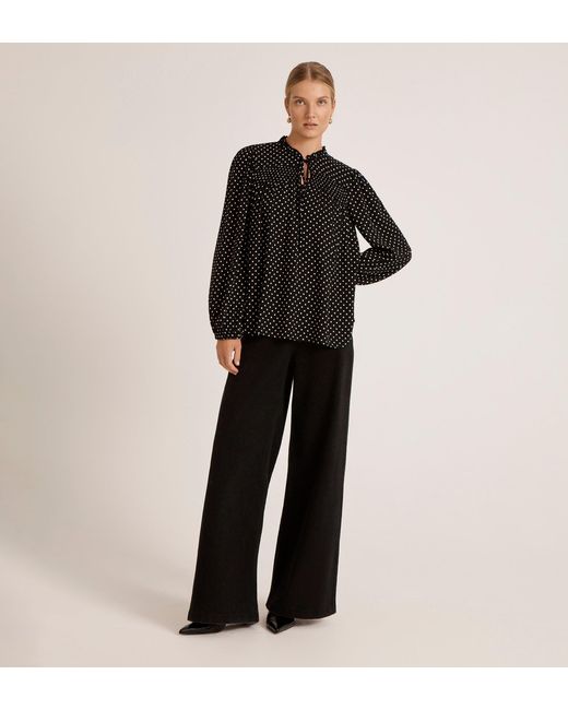 Finery London Black Kiya Blouse
